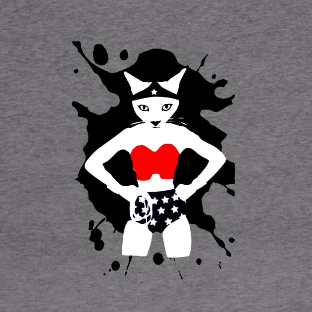 cat woman cool design by FaRock